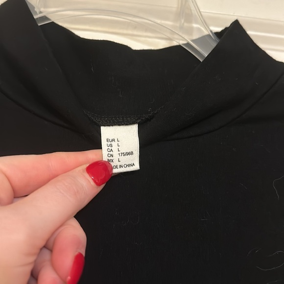 Milumia Women’s Casual Mock Neck T Shirt Dress Short Sleeve Loose Swing Dress - Picture 7 of 8